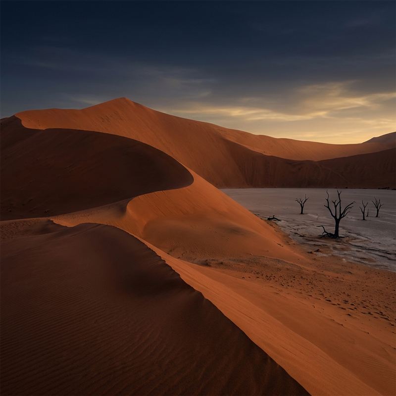 Sossusvlei with CRAN stamp