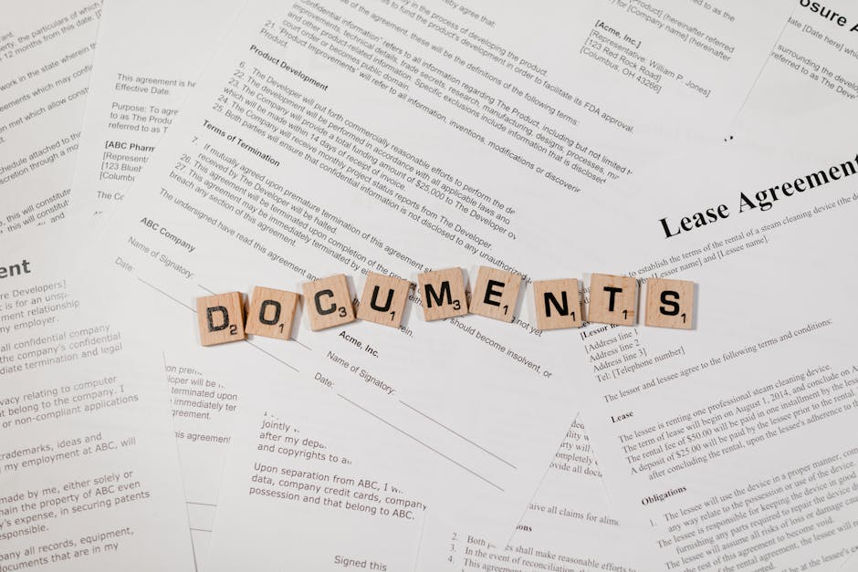 Compliance documents and regulatory certificates