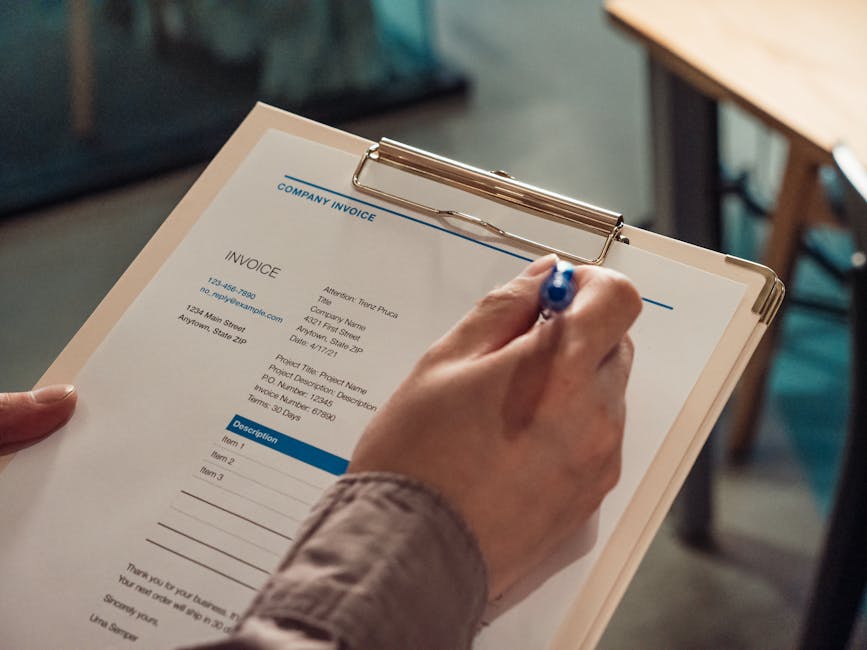 Mismatched technical specs and commercial invoices audit